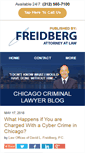 Mobile Screenshot of chicagocriminallawyerblog.com